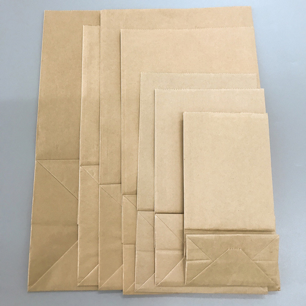 Snacks Food Usa - 100pcs Kraft Paper Bag Small Size