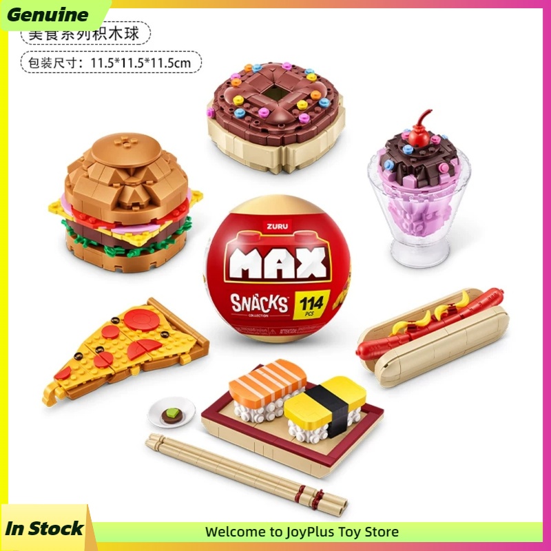 Food Snacks Gifts - ZURU MAX Snacks Blind Box Building