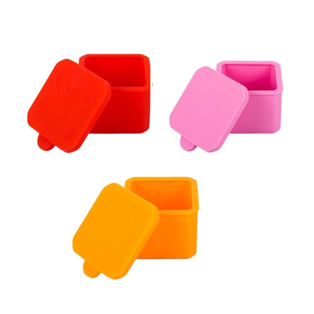 Food Snacks That Are Green - 1/3pcs Reusable Silicone Food Distribution Box
