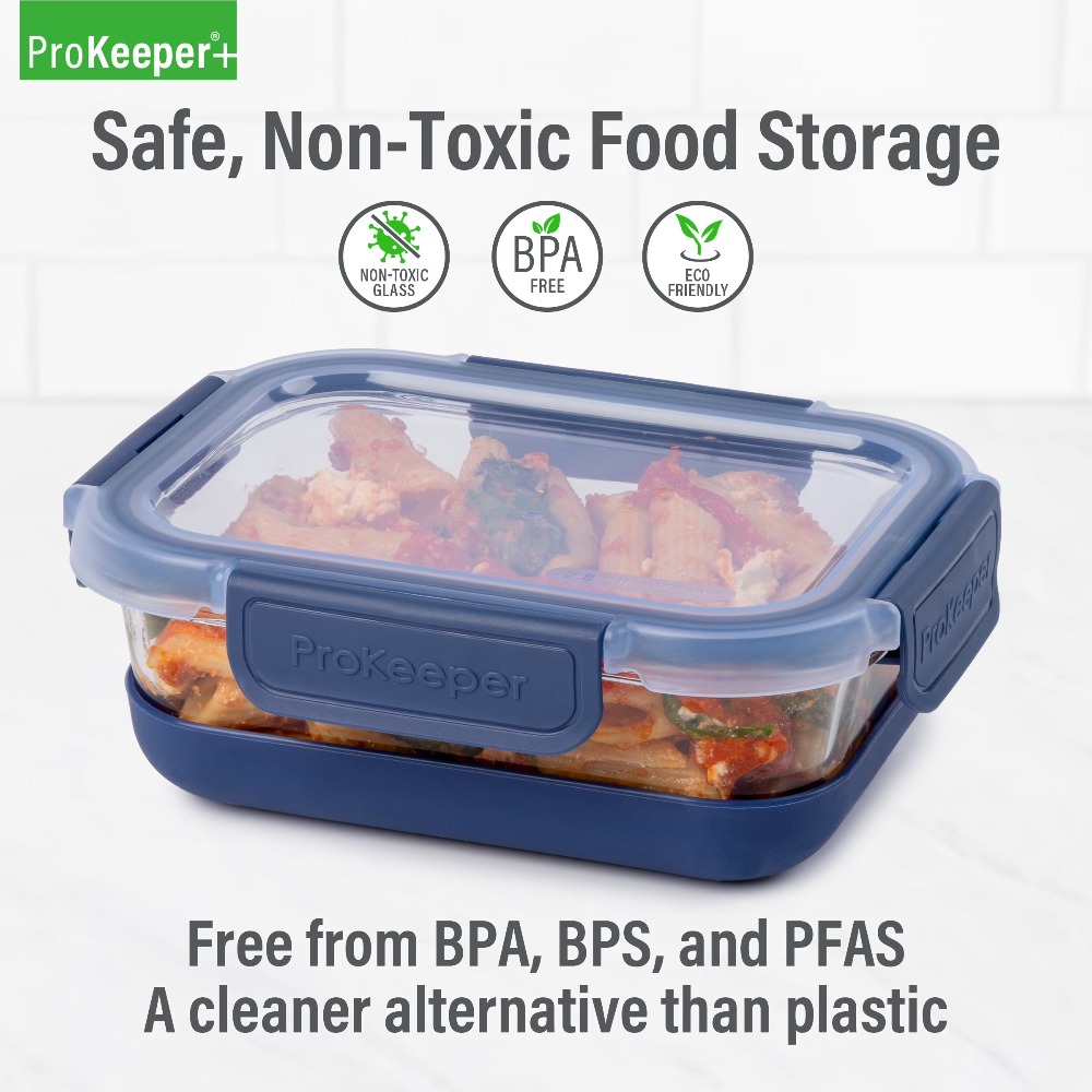 2.8 Cup Glass Food Storage Con - огляд і ціна Food Snacks Box
