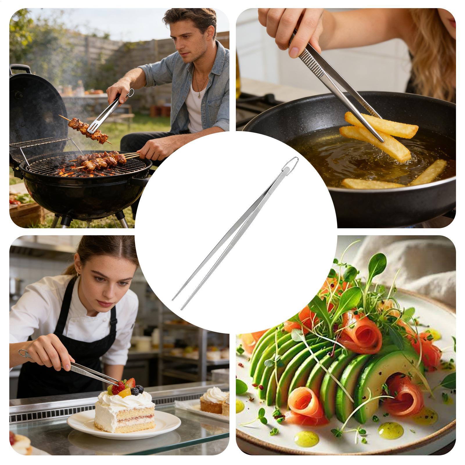 Cooking Tongs Tweezers Food To - огляд і ціна Food Snacks For Party