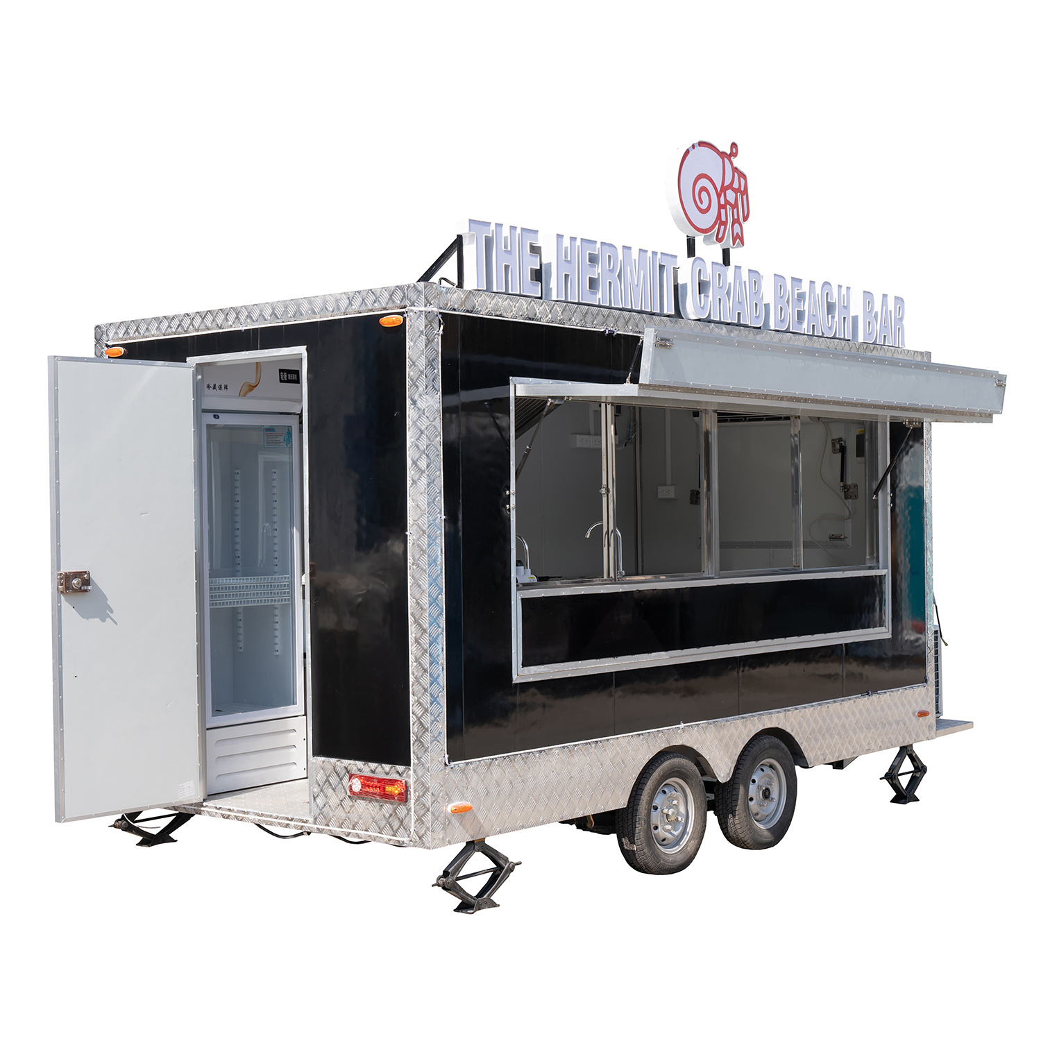 Fully Equipment Mobile Food Tr - огляд і ціна Fast Food With Snacks