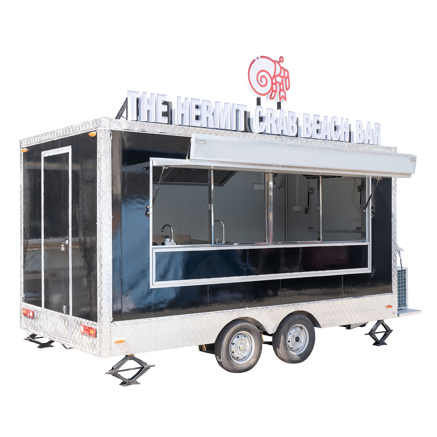 Fully Equipment Mobile Food Tr - огляд і ціна Fast Food With Snacks