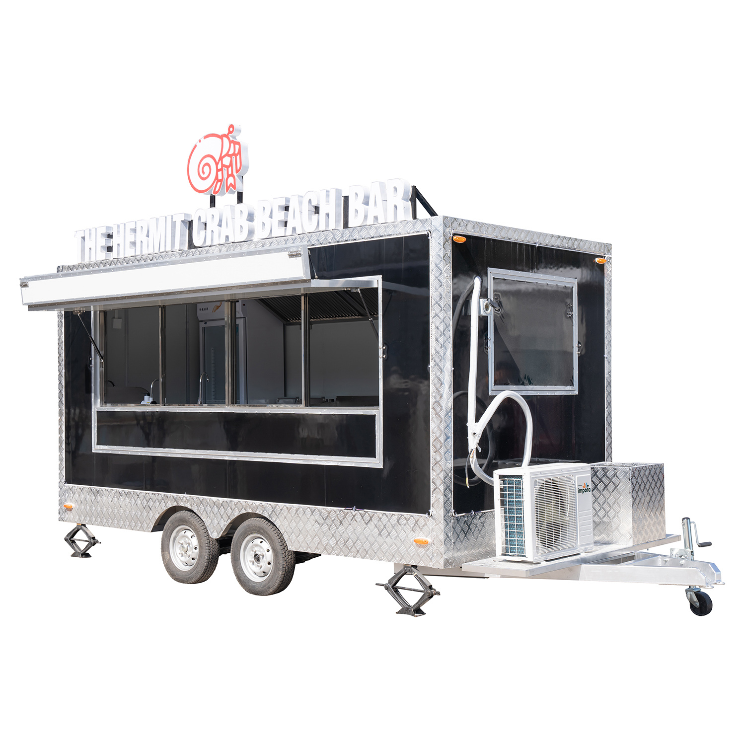 Fully Equipment Mobile Food Tr - огляд і ціна Fast Food With Snacks