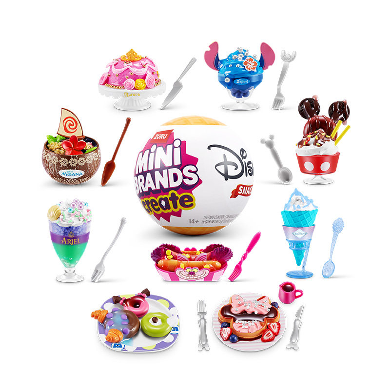 Zuru Mini Brands Create Disney - огляд і ціна Food Snacks Box