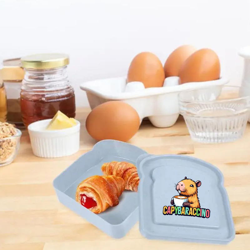 Capybara Sandwich Food Storage - огляд і ціна Food Snacks Box