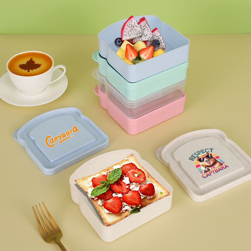 Capybara Sandwich Food Storage - огляд і ціна Food Snacks Box
