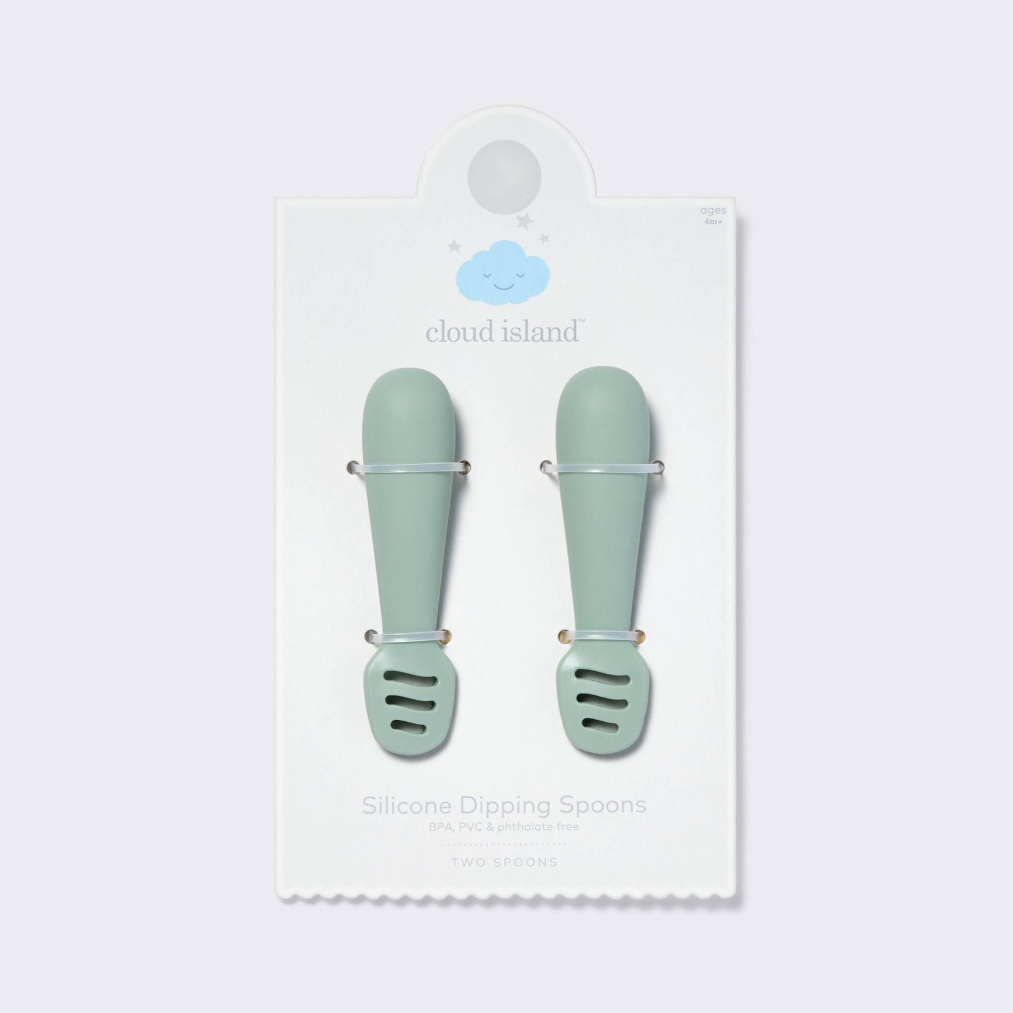 2pcs Green Baby Dipping Spoons - огляд і ціна Food Snacks That Are Green