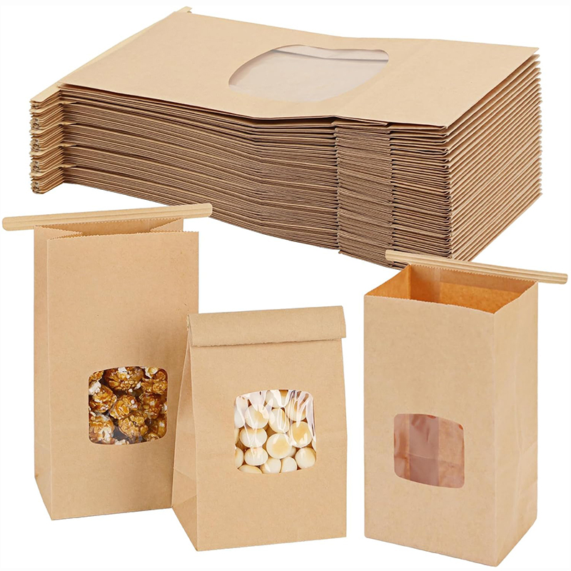 10Pcs Bakery Bags, Window Seal - огляд і ціна Food Snacks For Party