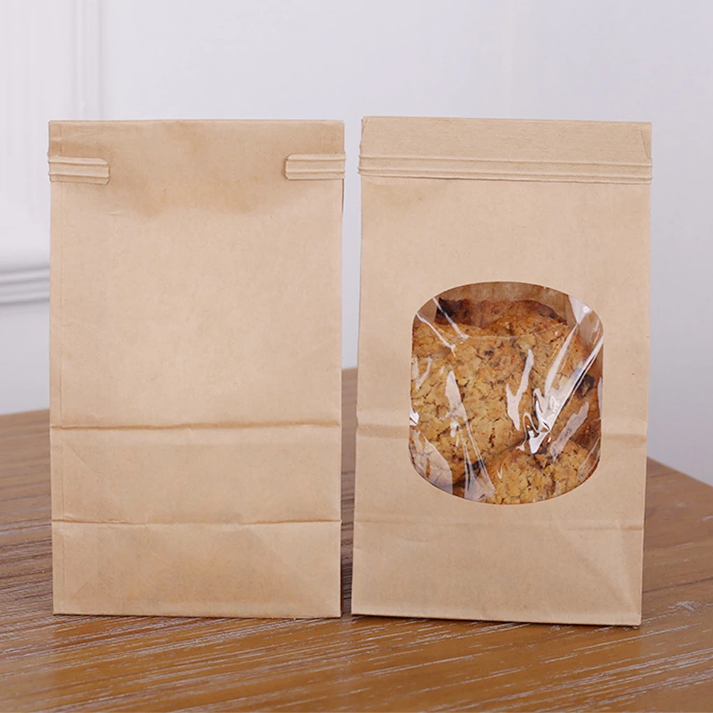 10Pcs Bakery Bags, Window Seal - огляд і ціна Food Snacks For Party