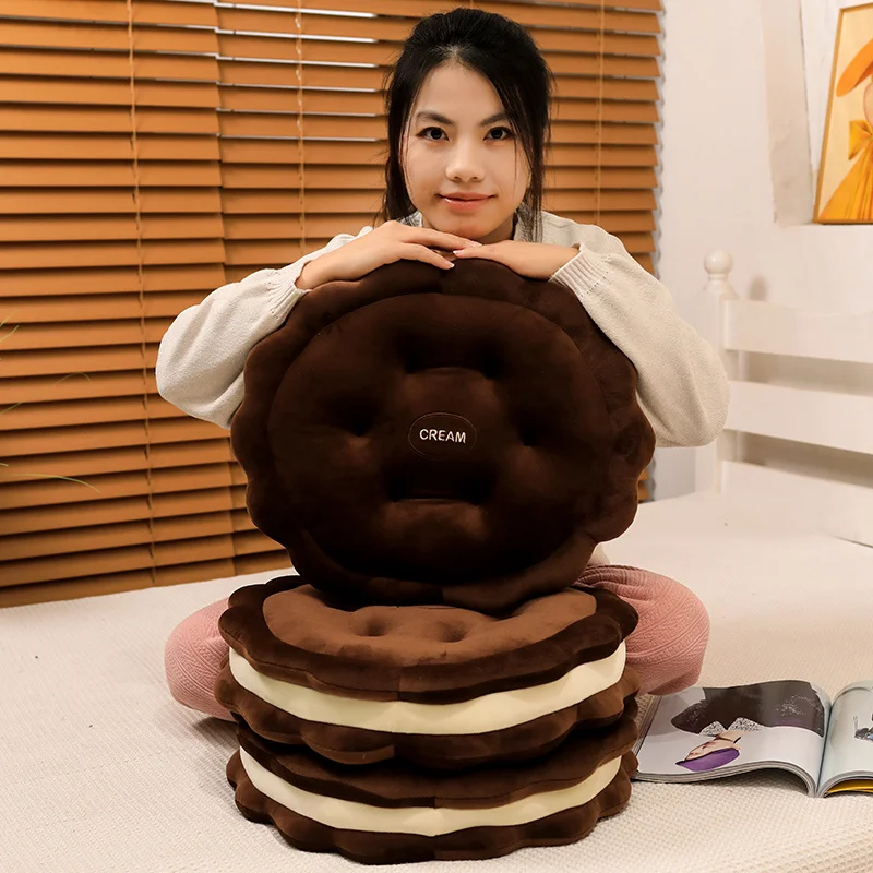 42cm Plush Sandwich Biscuit Pi - огляд і ціна Food Snacks Gifts