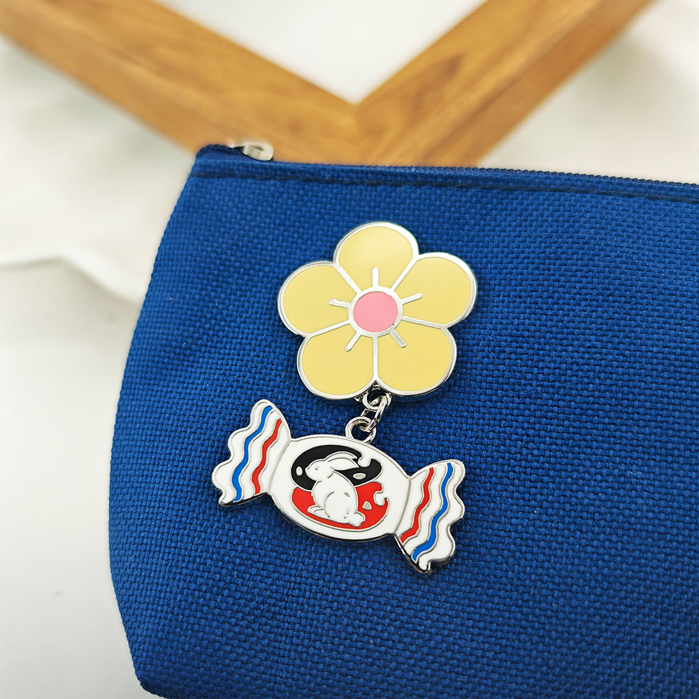 White Rabbit Candy Enamel Pin  - огляд і ціна Food Snacks Gifts