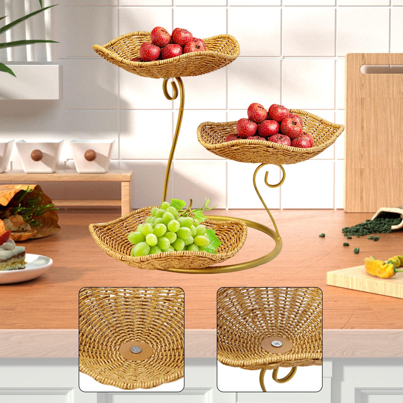 Nice Fruit Basket 3 Tiered For - огляд і ціна Nice Food Snacks