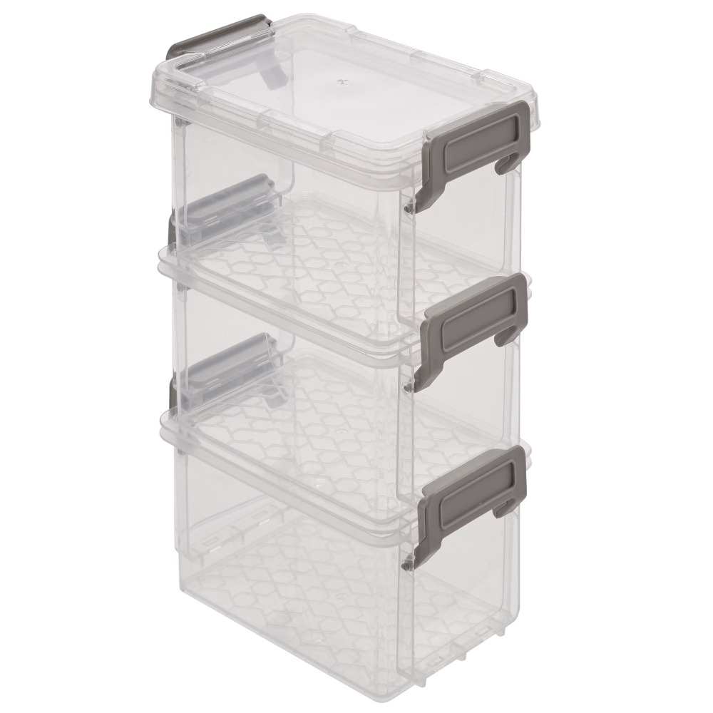 4-Pack 12oz Stackable Storage  - огляд і ціна Food Snacks Label
