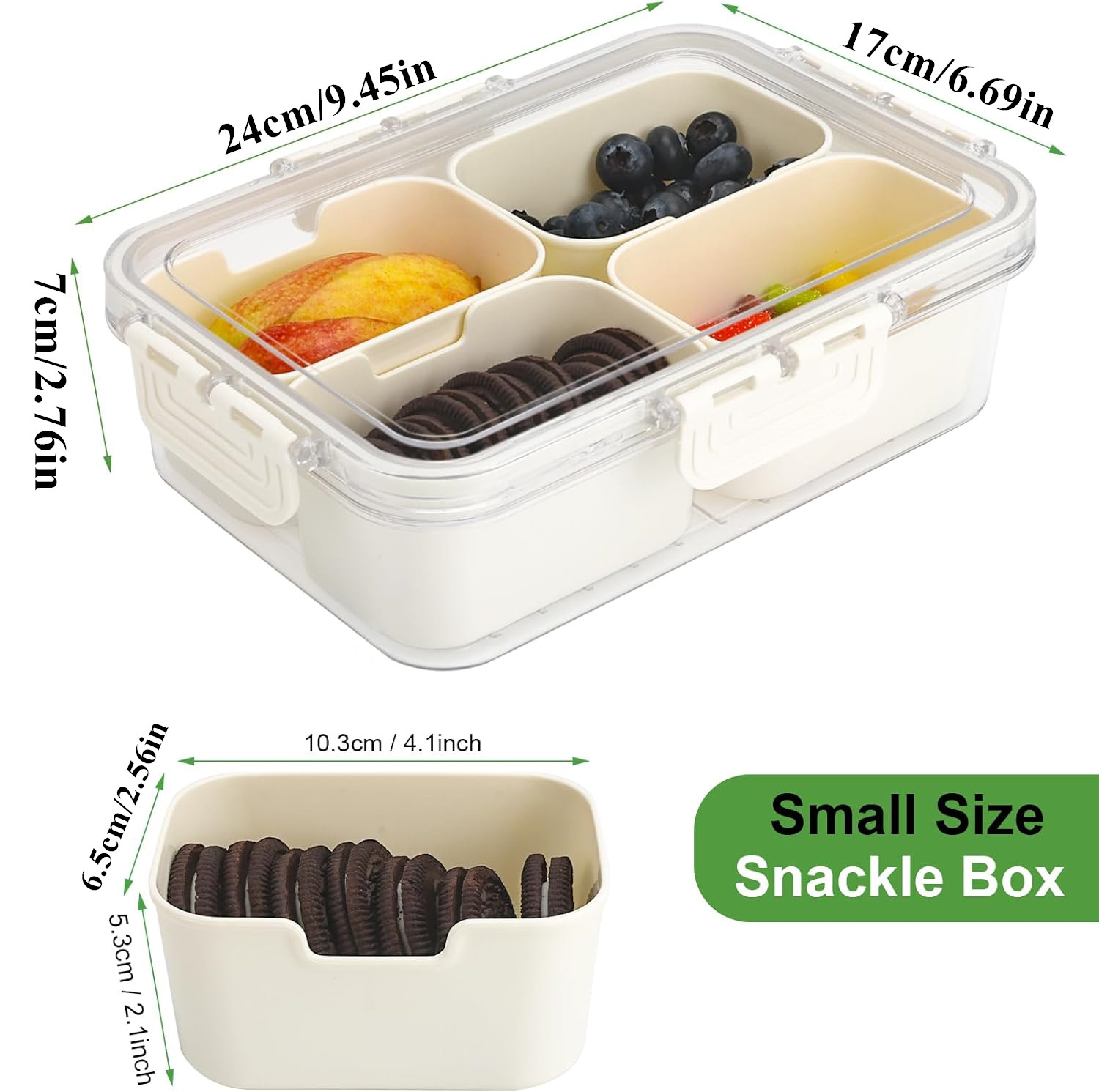 Portable Food Storage Box, Sna - огляд і ціна Food Snacks Box