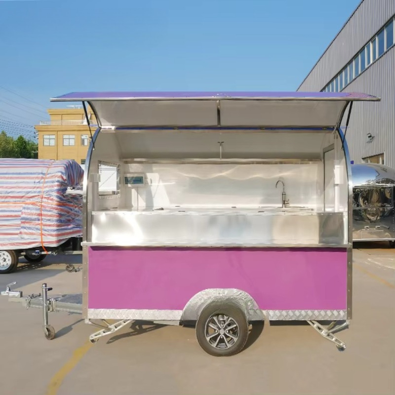 Outdoor Street Fast Food Stall - огляд і ціна Fast Food With Snacks