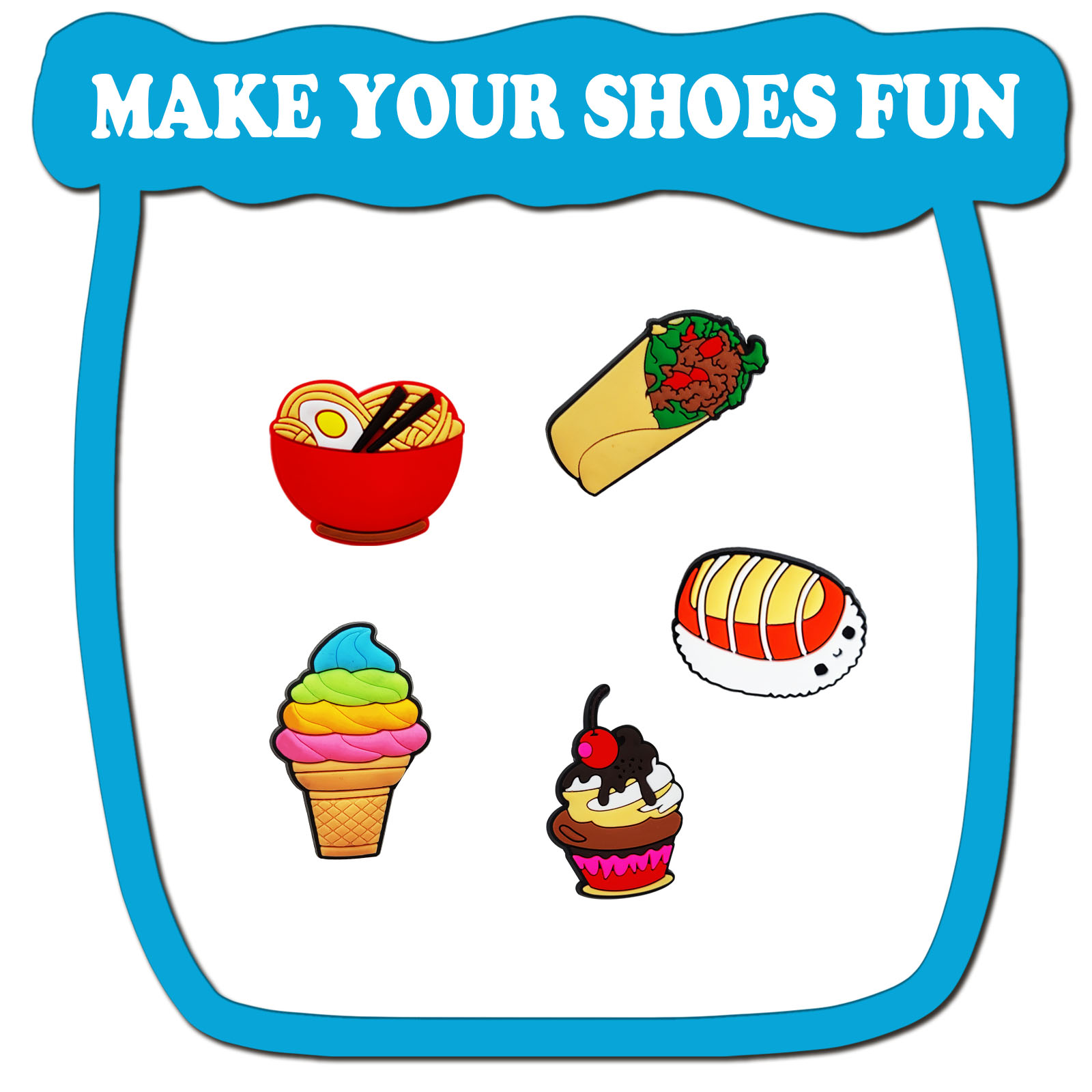 Random 10/20/30Pcs Food Snack  - огляд і ціна Food Snacks Gifts