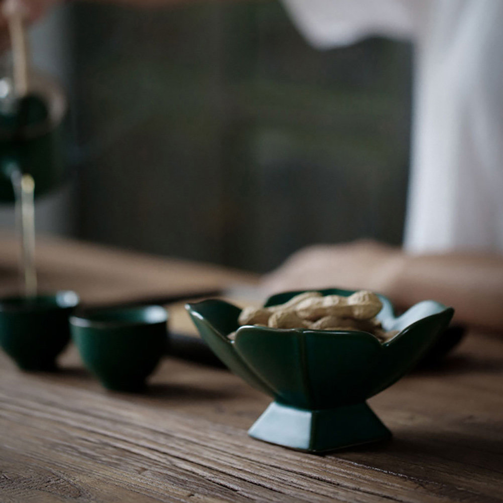 1Pcs Tea Snack Plate Japanese  - огляд і ціна Food In Japanese Snacks
