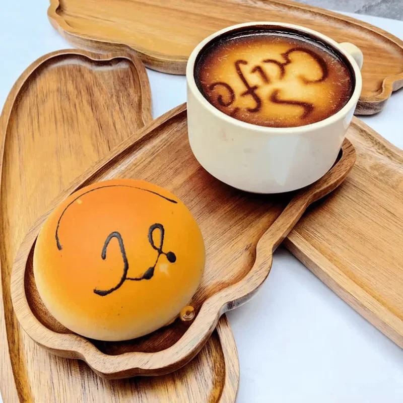 Japanese-style wooden coffee t - огляд і ціна Food In Japanese Snacks