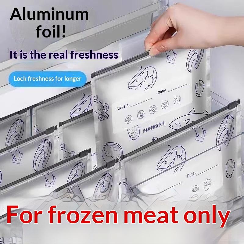 50Pcs Reusable Aluminum Foil F - огляд і ціна Food Snacks Label