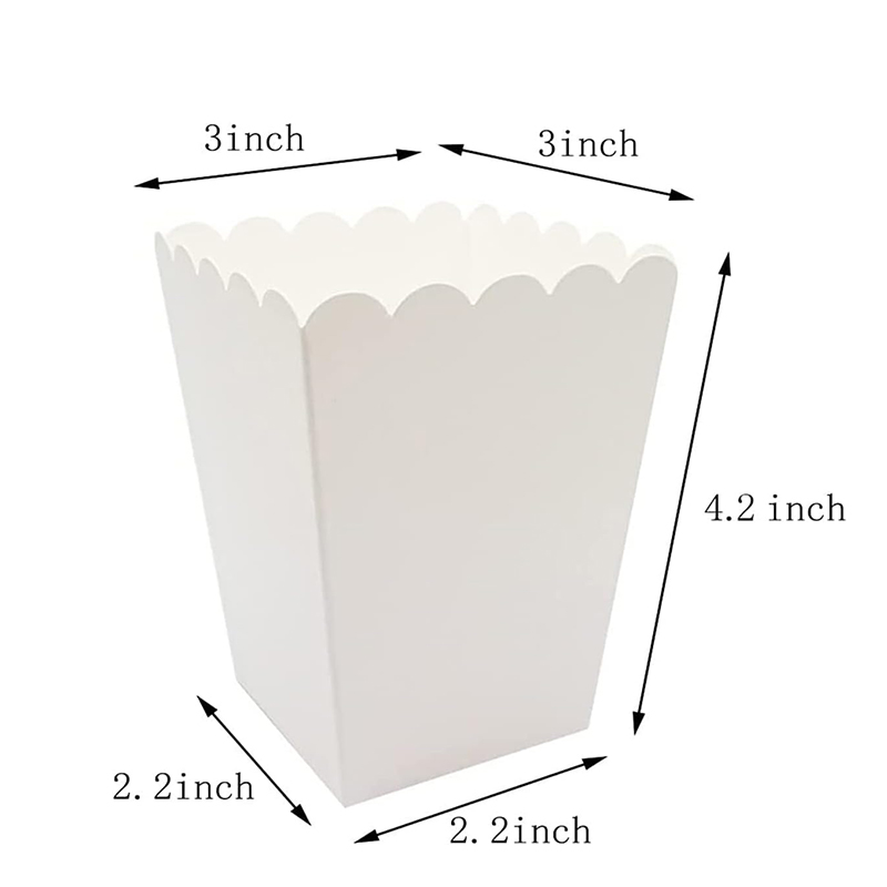 12pcs Paper Candy Cartons Popc - огляд і ціна Food Snacks For Party