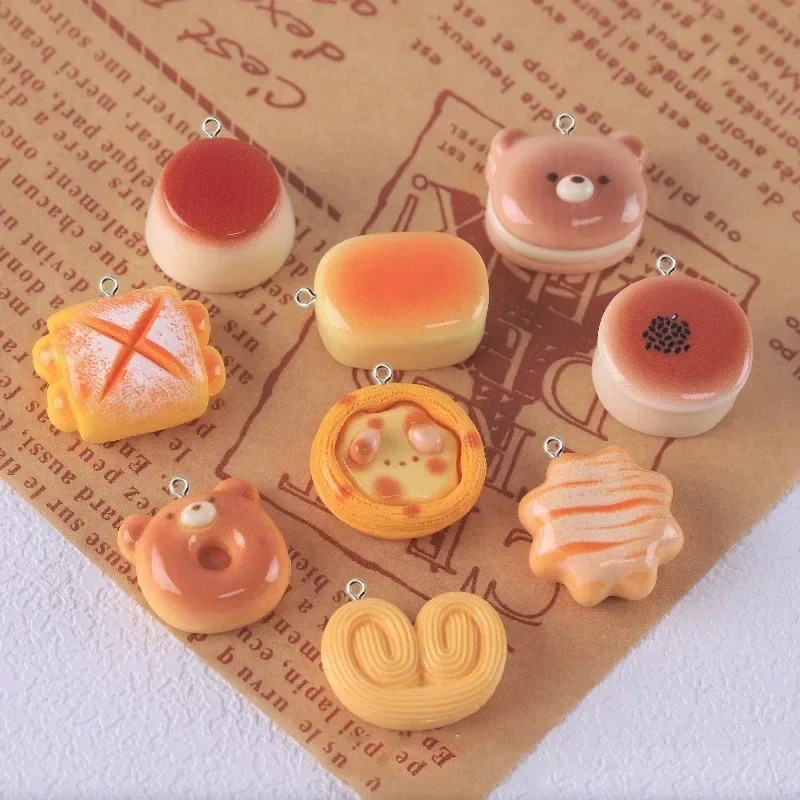 10Pcs Cute Bear Pudding Tart B - огляд і ціна Food Snacks For Party