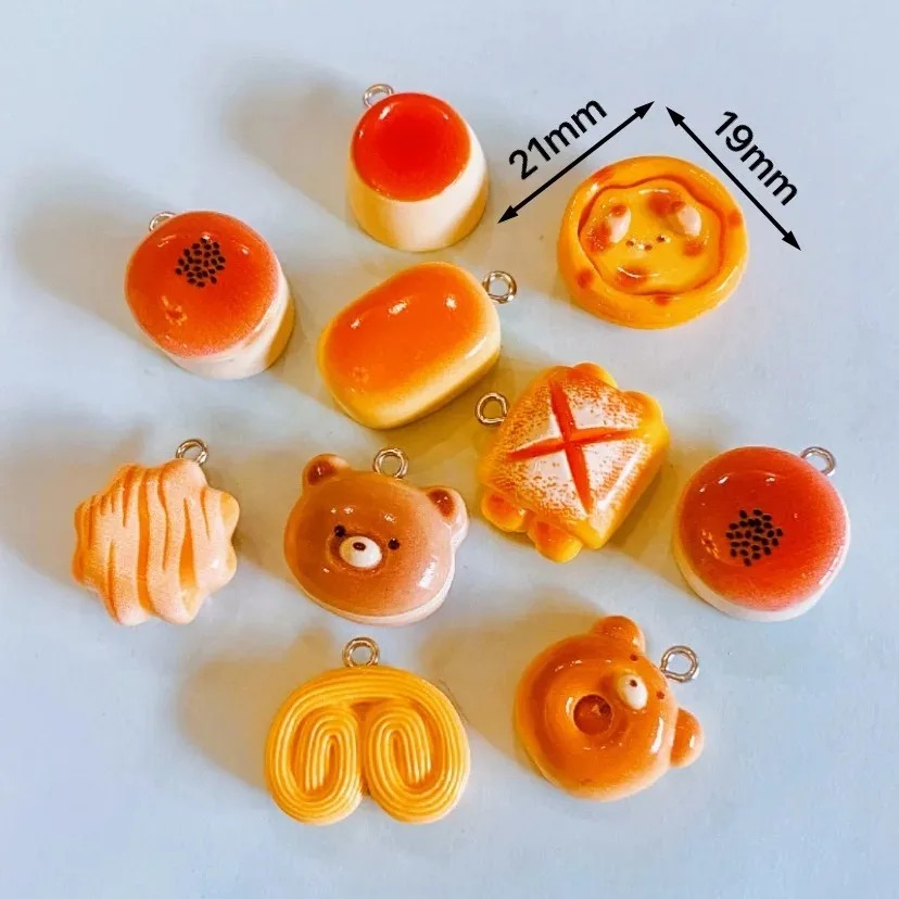 10Pcs Cute Bear Pudding Tart B - огляд і ціна Food Snacks For Party