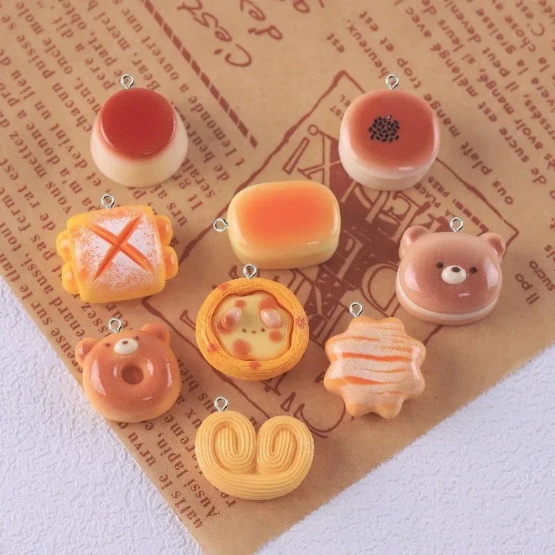 10Pcs Cute Bear Pudding Tart B - огляд і ціна Food Snacks For Party