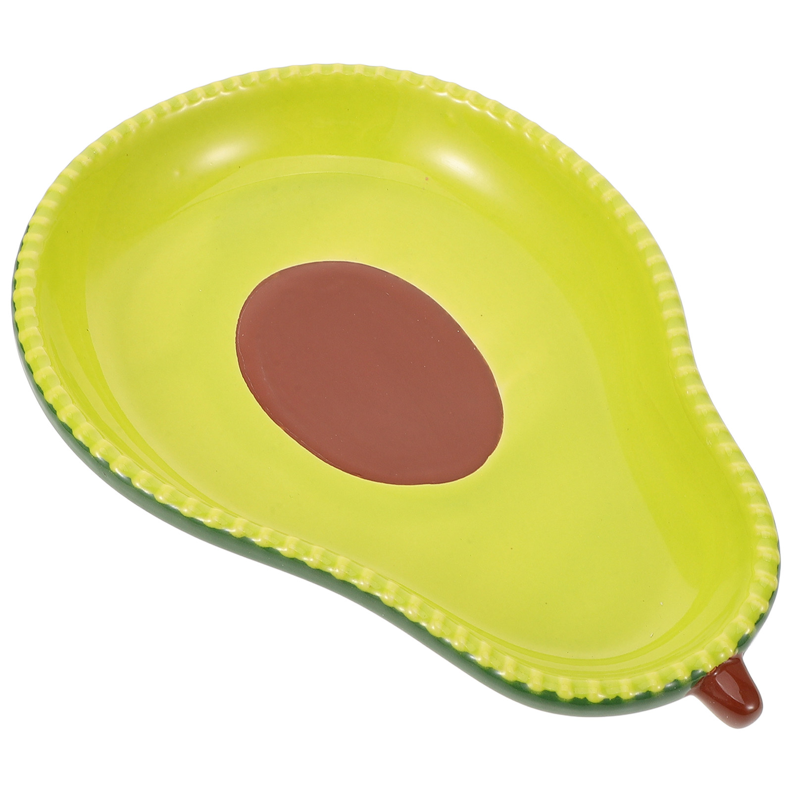 Avocado Shaped Ceramic Plate F - огляд і ціна Food Snacks For Party