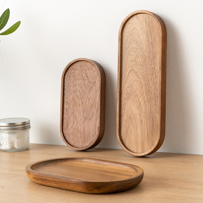 Tableware Solid Wood Food Tray - огляд і ціна Food In Japanese Snacks