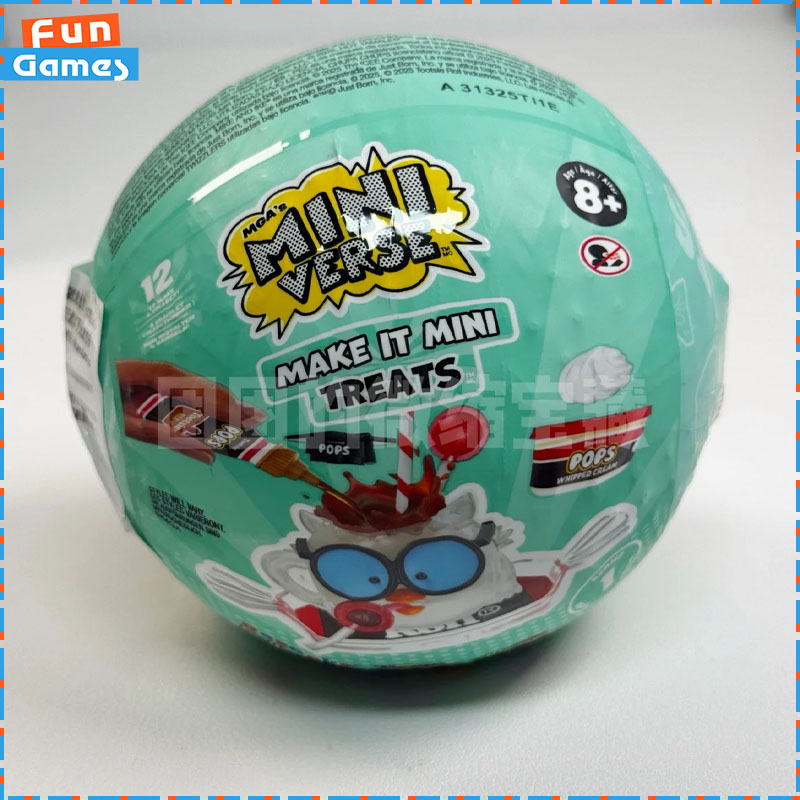 MGA Miniverse Mini Blind Ball  - огляд і ціна Food Snacks Gifts