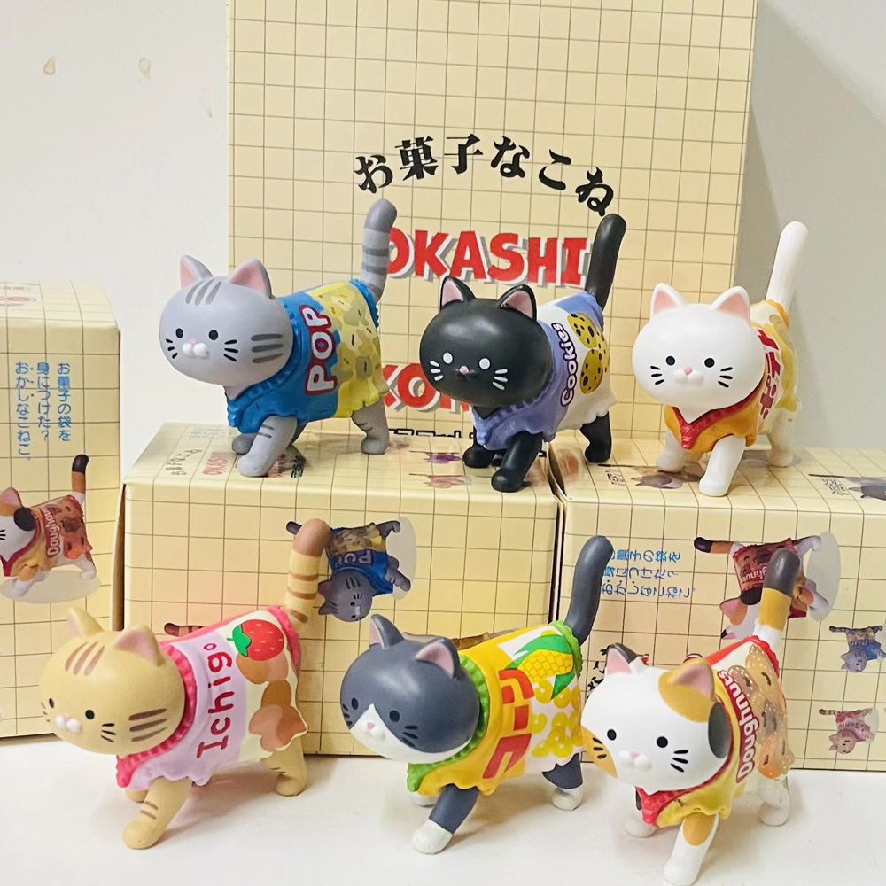 Cat Themed Blind Box Candy Pac - огляд і ціна Food Snacks Box