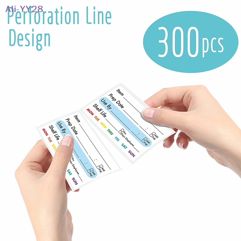 【YY28】300Pcs/Roll Kitchen Food - огляд і ціна Food Snacks Label
