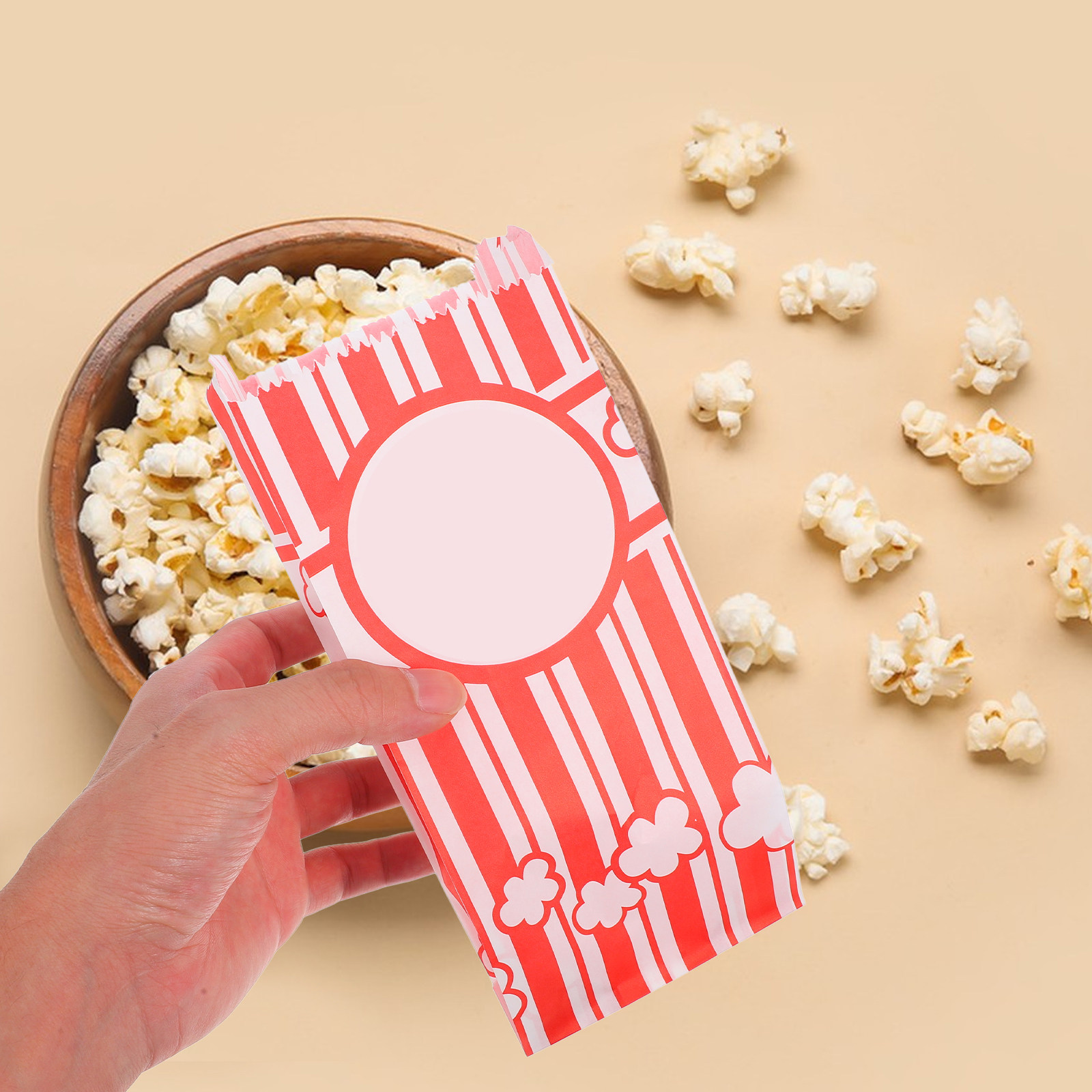 30Pcs Greaseproof Popcorn Bags - огляд і ціна Food Snacks For Party