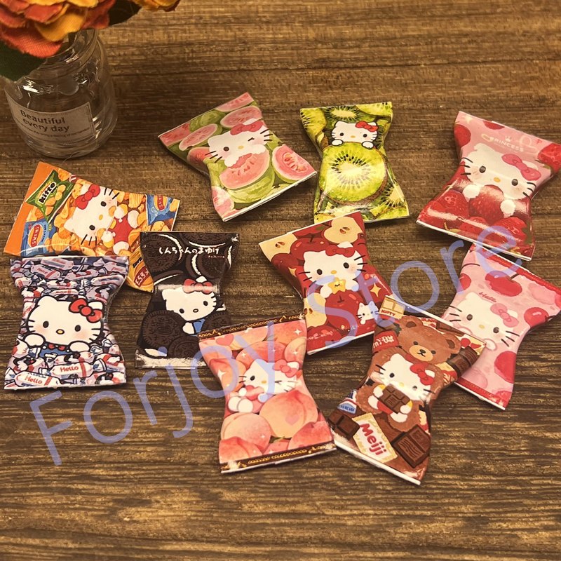 Hello Kitty Miniature Snack Ba - огляд і ціна Food Snacks Gifts